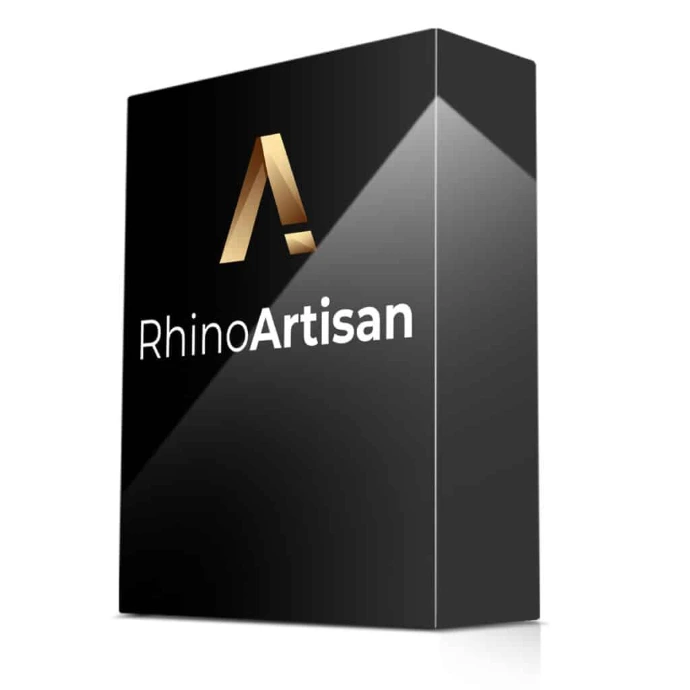 Logiciel CAO RhinoArtisan Édition complète (Rhino 8 Commercial inclus)